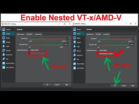 How to enable Nested VT-x/AMD-V on VirtualBox | Enable Nested VT-X/AMD-V Greyed Out.