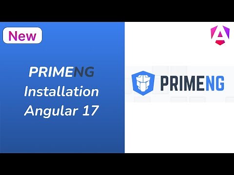 PrimeNG Installation in Angular 17
