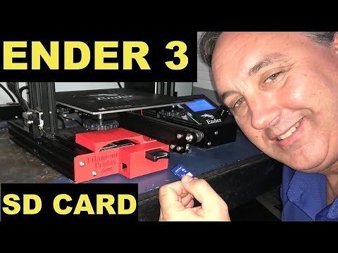Creality Ender 3 - SD Card Adapter and Fan Shroud