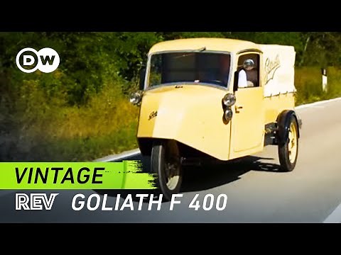 Three-Wheeled History: Goliath F 400 | Vintage