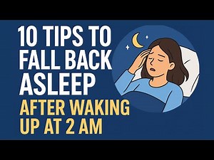 10 Tips to Fall Back Asleep After Waking Up at 2 AM