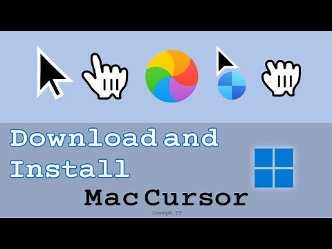 How to Download and Install Mac Cursor Set for Winodws 11, 10