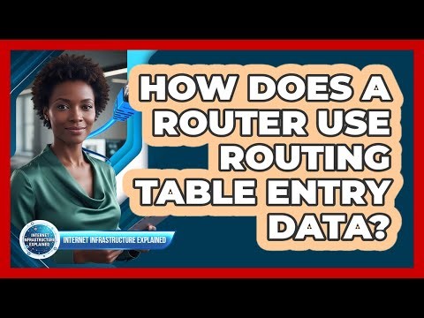 How Does a Router Use Routing Table Entry Data?