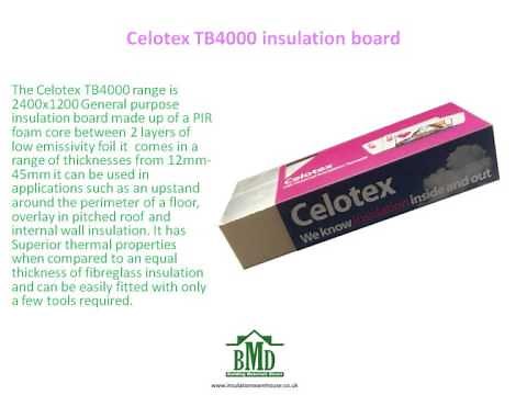 Celotex TB4000 Insulation Board