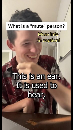 There are 3 types of muteness: There are 3 types of mutism: Total mutism - I have this. I don't speak at all. I have a physical muscle problem Selective mutism - this means they CAN talk, but in certain situations they find themselves unable (mostly psychological) Elective mutism - a person chooses not to speak for psychological reasons All types are valid. If you find yourself confused on how to best communicate, just ask! It's okay to not know! Just never assume reasons that deaf people are of