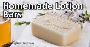 Easy Homemade Lotion Bars Recipe - Natural Moisturizing Lotion Bars!