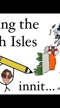The BRITISH ISLES Drawing