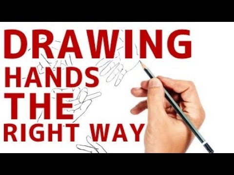 Struggling To Draw HANDS? Watch This For The Easy Breakdown!