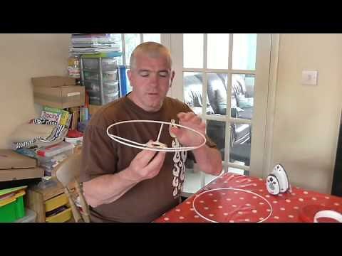 How to make a Fabric Lamp shade