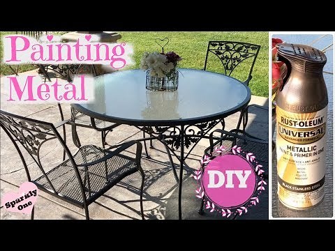 How To Paint Metal with Rust-Oleum Universal Paint