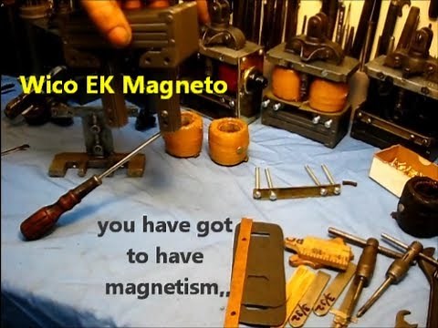 Wico EK Magneto Repair installing the coils 6of