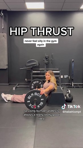 How to HIP THRUST 😘💘✨🤝#GymWorkout #Fitness #WomenGymMotivation