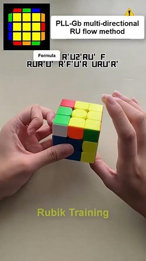 Simplified formula for solving a 3x3 rubik's cube #rubikscube