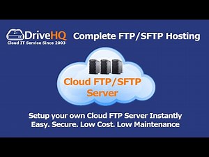 DriveHQ FTP Server Hosting Service Feature