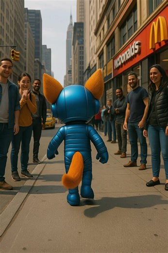 From the stars to the streets 😎✨ #space #astrofox #earth #fyp #tik_tok #viralvideos #adventure #foryour #comic #newyorkcity