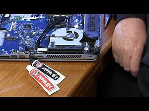 HP Envy laptop hinge repair using J-B WELD