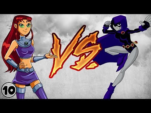 Starfire vs Raven