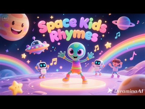 Friendly Alien Dance (Beep Boop!) 👽🪩 | Space Song for Kids | Space Kids Rhymes