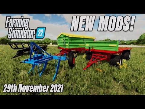 FS22 | NEW MODS! (Review) Farming Simulator 22 | PS5 | 29th November 2021.