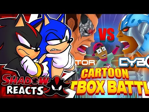 Sonic & Shadow Reacts To Cyborg Vs Terminator (Remastered) - Cartoon Beatbox Battles!