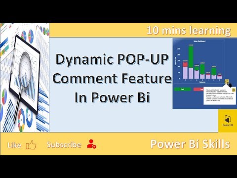 Trick to add dynamic Pop up Comments in Power Bi reports [not many people know]