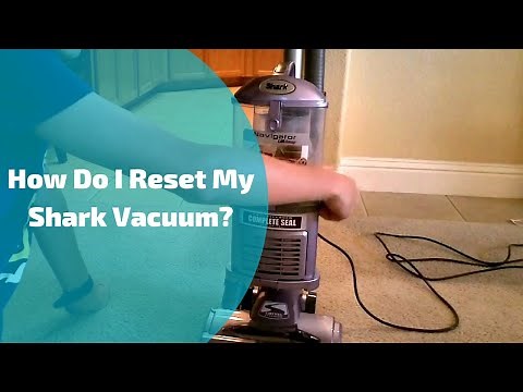 How Do I Reset My Shark Vacuum