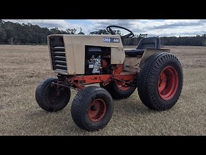 Case 444 garden tractor and repower