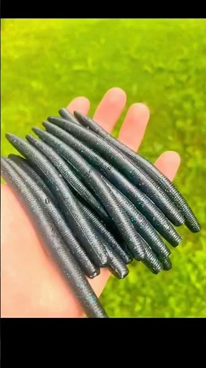 Making NEW Baits From Old Plastic! #softplastic #shorts #bassfishing