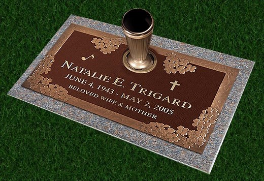 Grave Markers: Bronze Memorials & Flat Headstones - Trigard Memorials