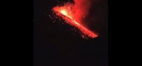 Fuego volcano erupts with spectacular lava flows in Guatemala