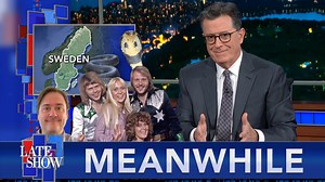 Meanwhile… It turns out people prefer not to spend hours and hours commuting to the office, and Stephen Colbert shares a very special song about a king cobra that escaped a zoo in Sweden. | The Late Show with Stephen Colbert