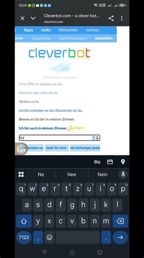 cleverbot beleidigt