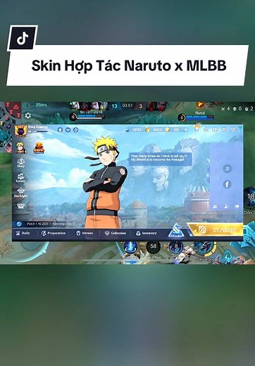 Naruto x Mobile Legends Collaboration Skin Showcase