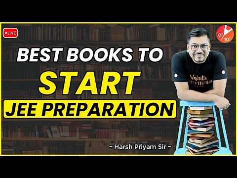 Best Books To Start JEE 2024 Preparation | Must Watch For JEE Aspirants | Harsh Sir