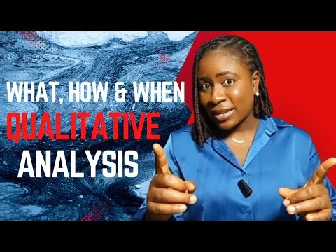 What is Qualitative Data Analysis: Meaning, Importance & Key Outcomes #qualitativeresearch #research