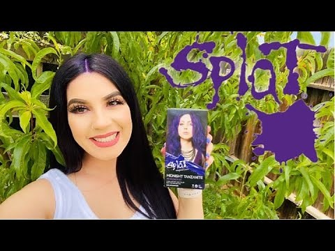 How To Color Your Hair with Splat Midnight NO BLEACH