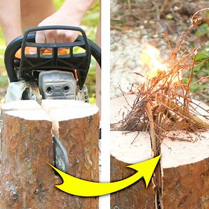 How to Make A Swedish Fire Log & More | DeMilked