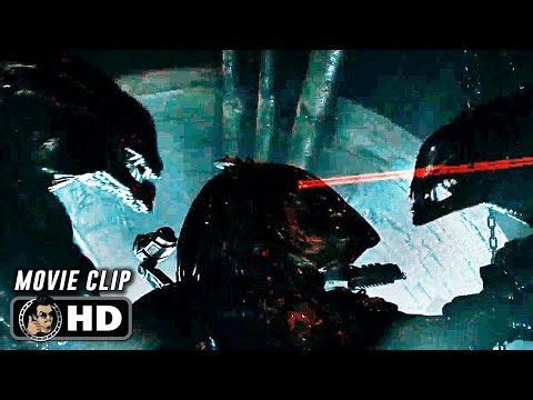 Predator Hunts Baby Xenomorphs Scene | ALIENS VS. PREDATOR: REQUIEM (2007) Movie CLIP HD