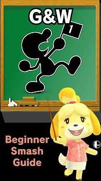 Smash Ultimate Mr. Game and Watch Moveset Guide (Inputs/Controls and Tier/Ranking of Moves Included)
