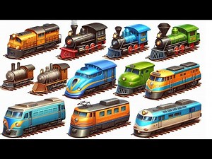 Top 20 Trains || Different Types of Railway Vehicles