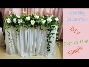 Floral Runner / Floral Garland / Table Decoration