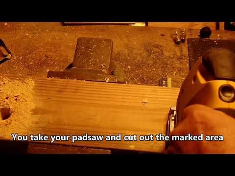 DIY ladder stabilizer