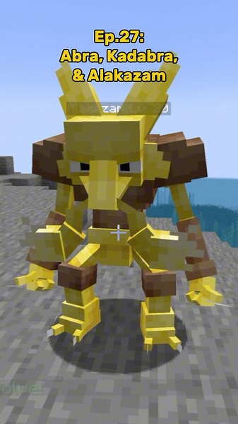 How to Catch Alakazam in Cobblemon! #cobblemon #shorts