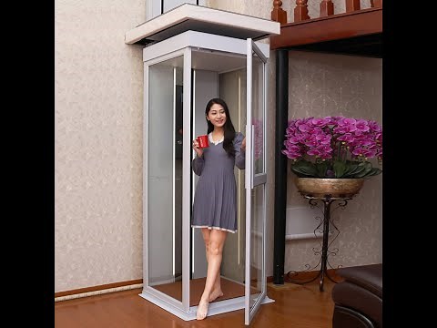 Residential home lift elevator assemble & install video