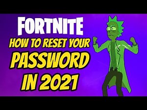 How To Reset Fortnite Password In 2021 (Recover Forgotten Lost)