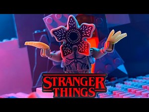 Stranger Things in LEGO! Demogorgon Stop Motion!
