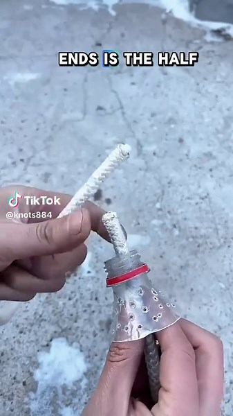 #creatorsearchinsights Tips for connecting rope ends #knot #rope #techniques #viralvideo