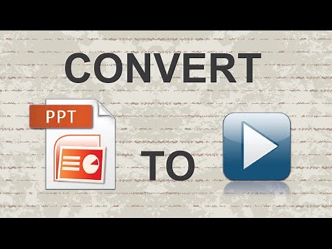 Convert Powerpoint to Video