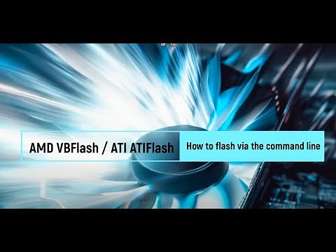 AMD VBFlash / ATI ATIFlash: Download, how to flash via command line