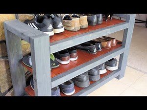 Shoe Rack Shelf DIY Custom